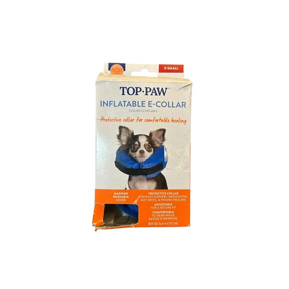 Top Paw Inflatable E-Collar X-small - Picture 1 of 3